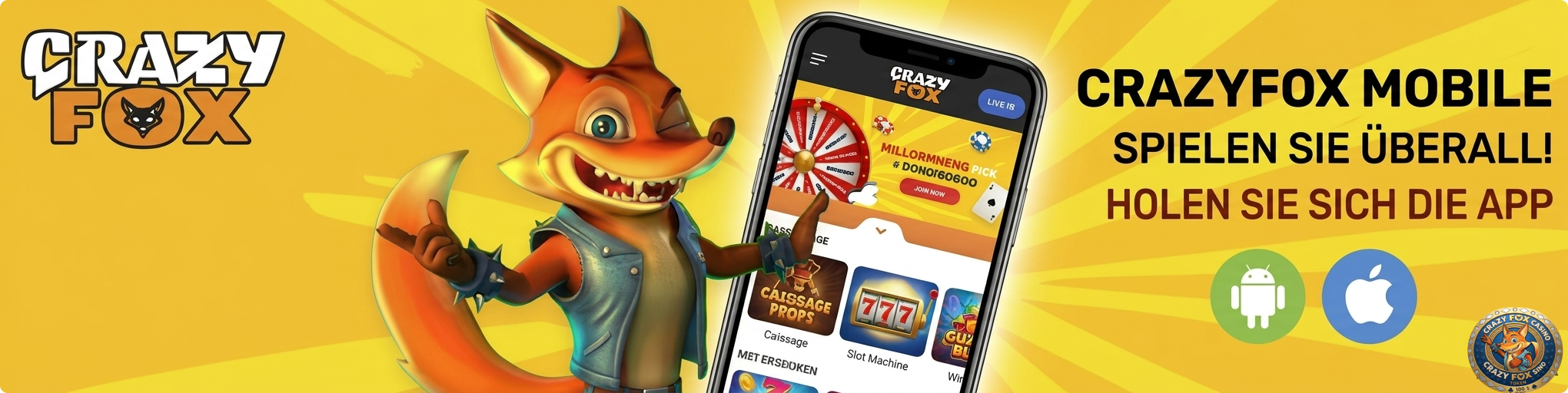 crazyfoxcasino mobile